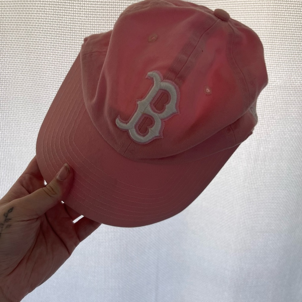 Pink Red Sox Hat
